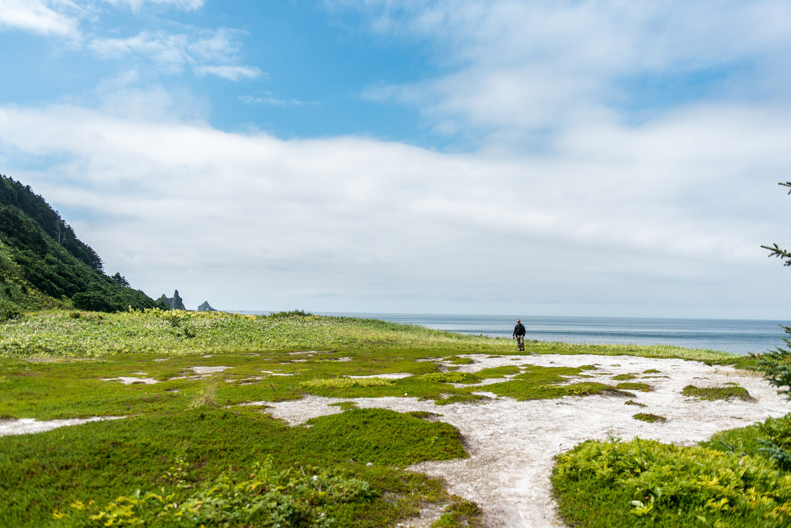 Cape Stolbchaty, Kunashir